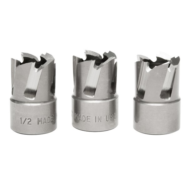 Hougen 1/2 in. RotaCut Hole Cutter, 3 pack 11116C